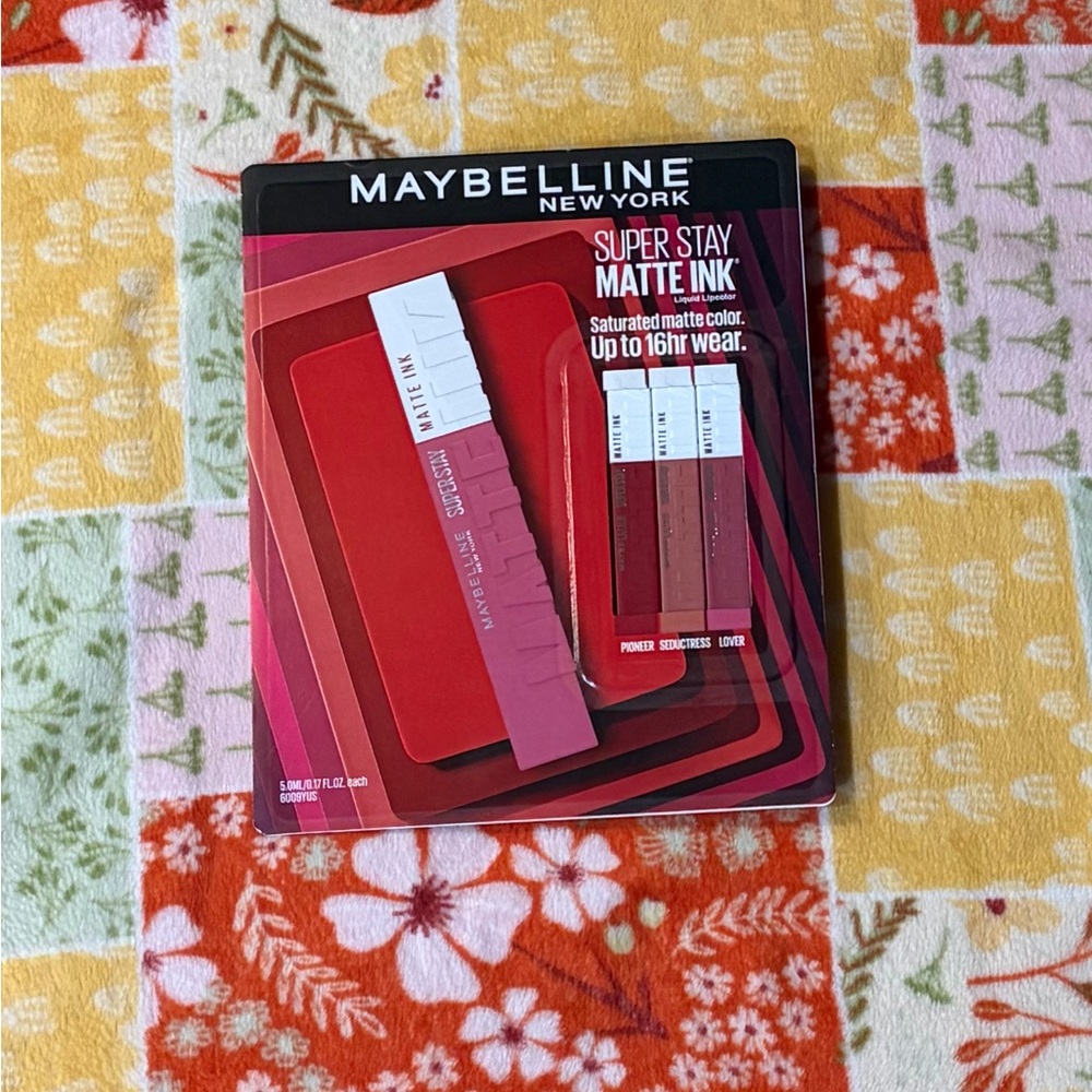 ❤️Maybelline Super Stay Matte Ink Liquid Lipstick 3-Pack New